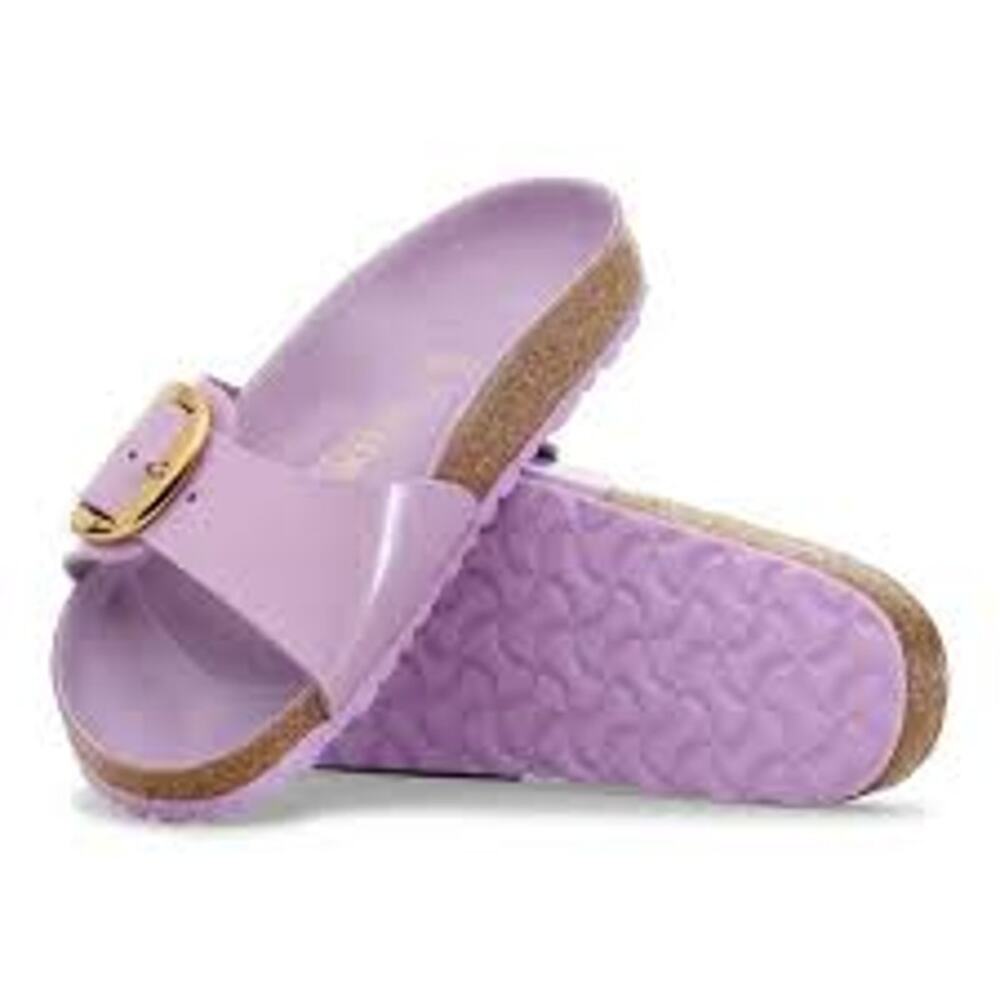 NWT Birkenstock Madrid - Big Buckle High Shine - 39 (8-8.5)